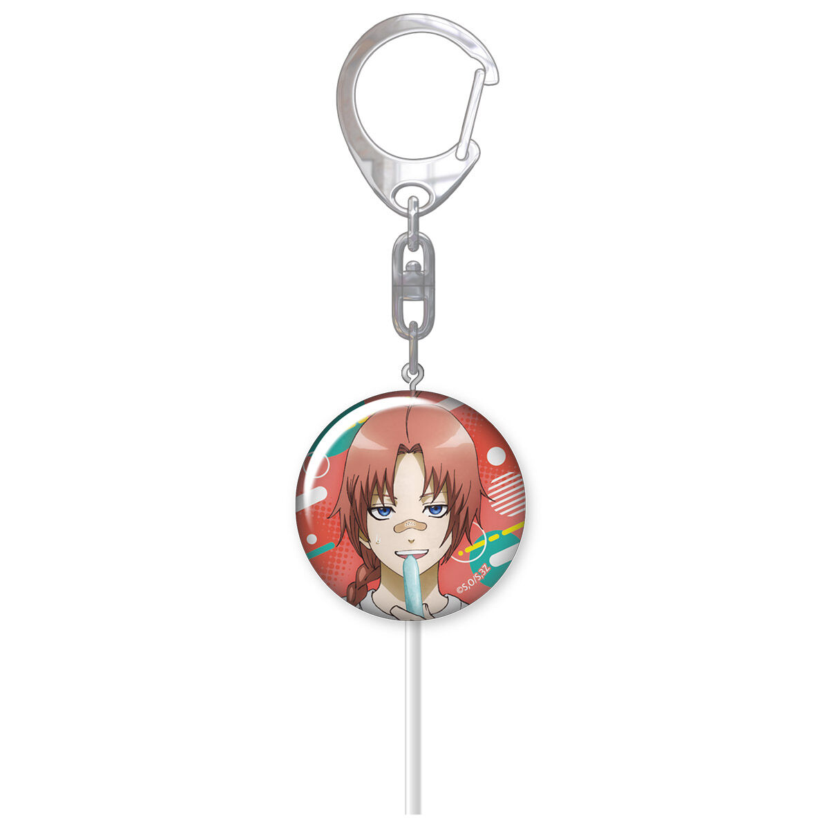 数量限定】3年Z組銀八先生 キャラポップストア キャンディキーホルダー