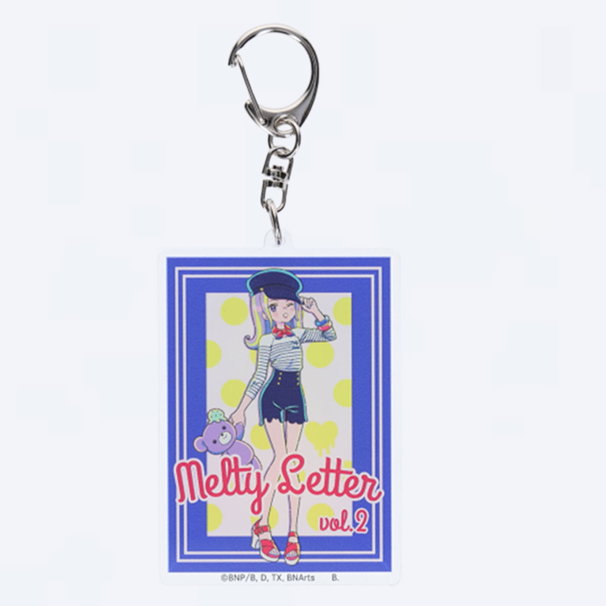 ハピクロ！】アイカツプラネット！MELTY LETTER キーホルダー【全4種