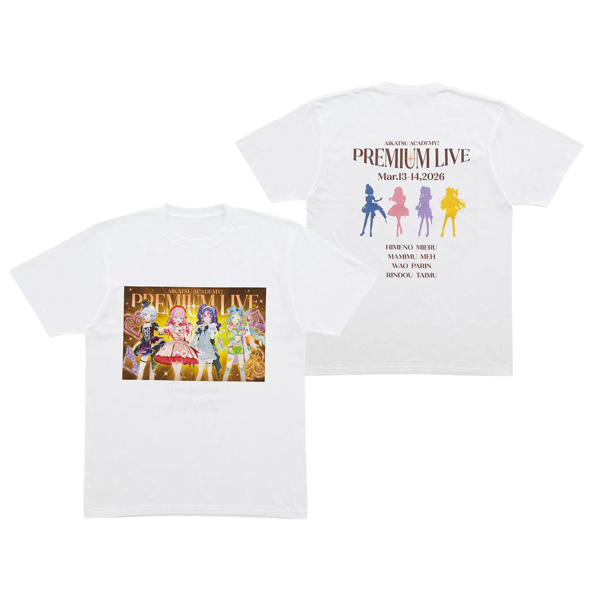 予約販売】アイカツアカデミー！プレミアムLIVE Tシャツ【全1種