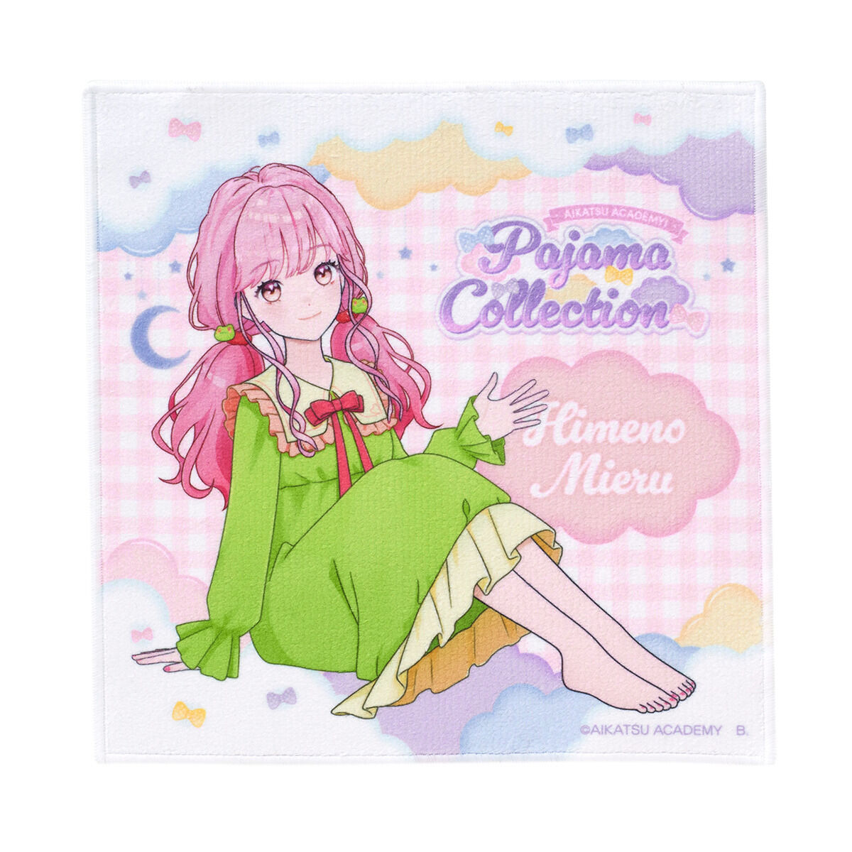 ハピクロ！】アイカツアカデミー！パジャマコレクション ハンドタオル