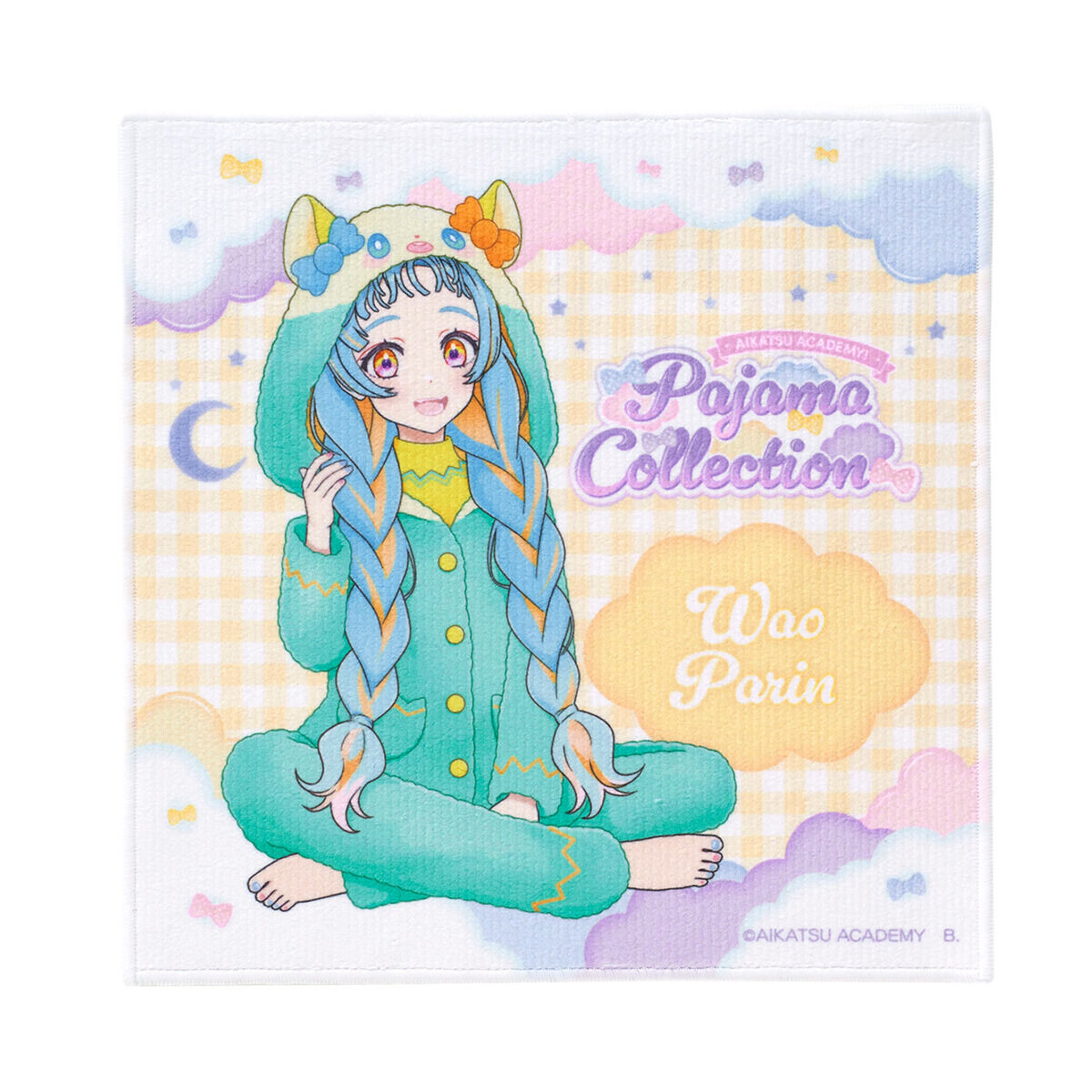 ハピクロ！】アイカツアカデミー！パジャマコレクション ハンドタオル