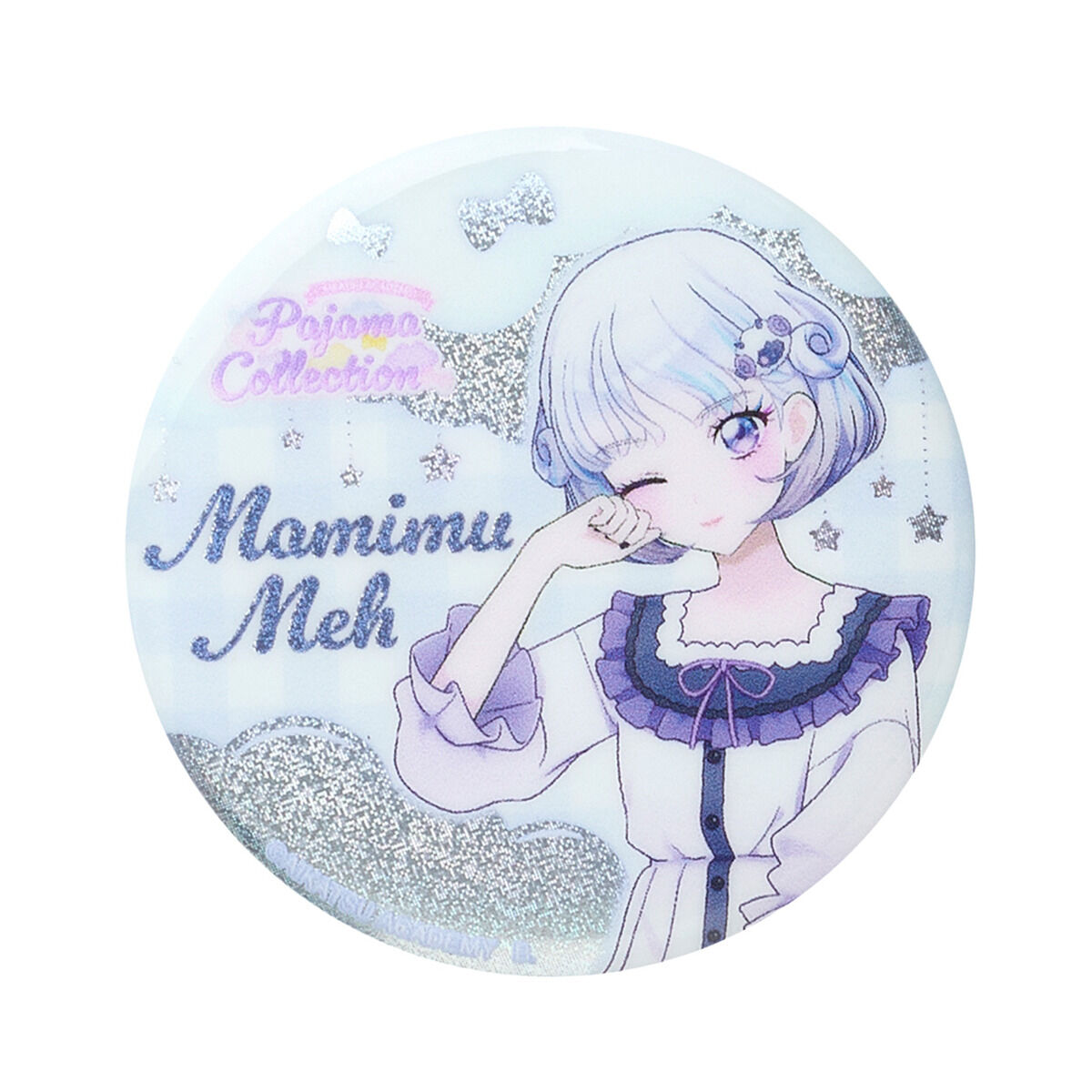 ハピクロ！】アイカツアカデミー！パジャマコレクション ホロ缶バッジ