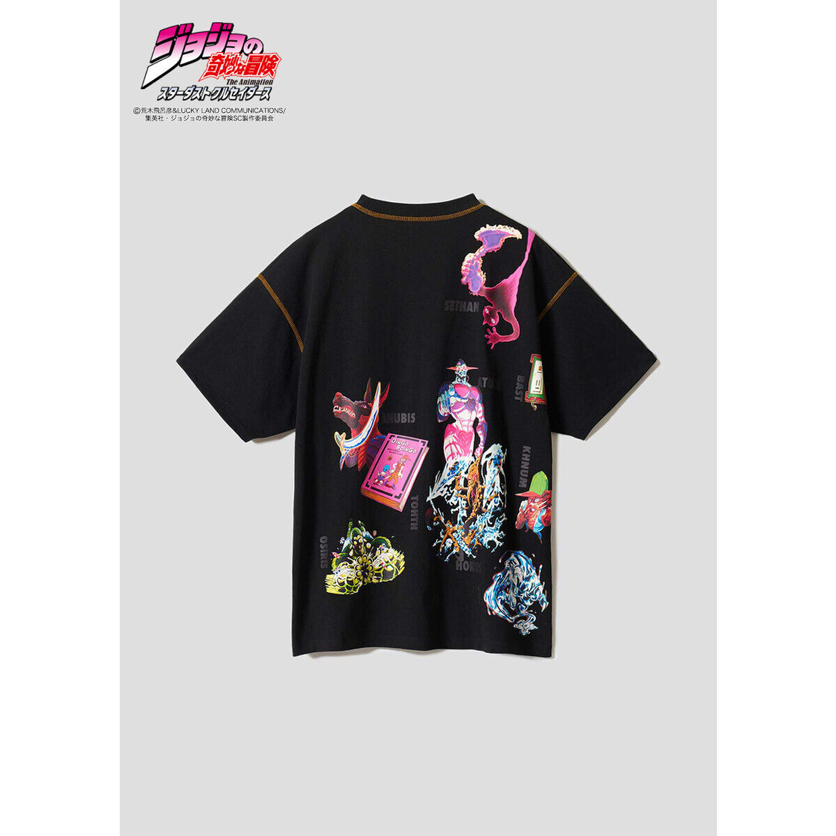 ジョジョの奇妙な冒険 ×グラニフ ビッグシルエットTシャツ | ジョジョ