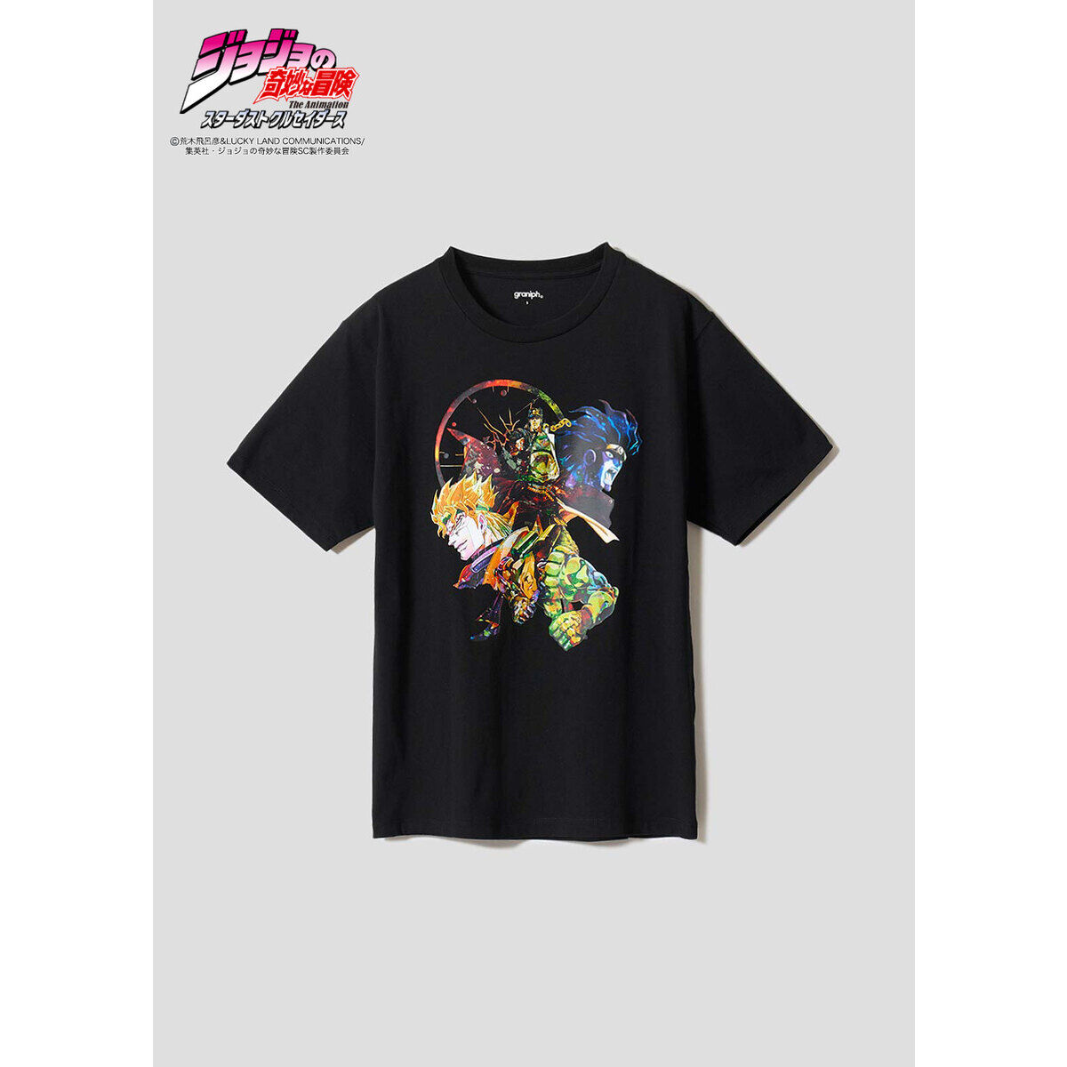 Coyseio渋谷PARCO限定商品のGO SIOフィギュアのグラフィックTEE ジョジョの奇妙な冒険×グラニフ Tシャツ | ジョジョの奇妙な冒険