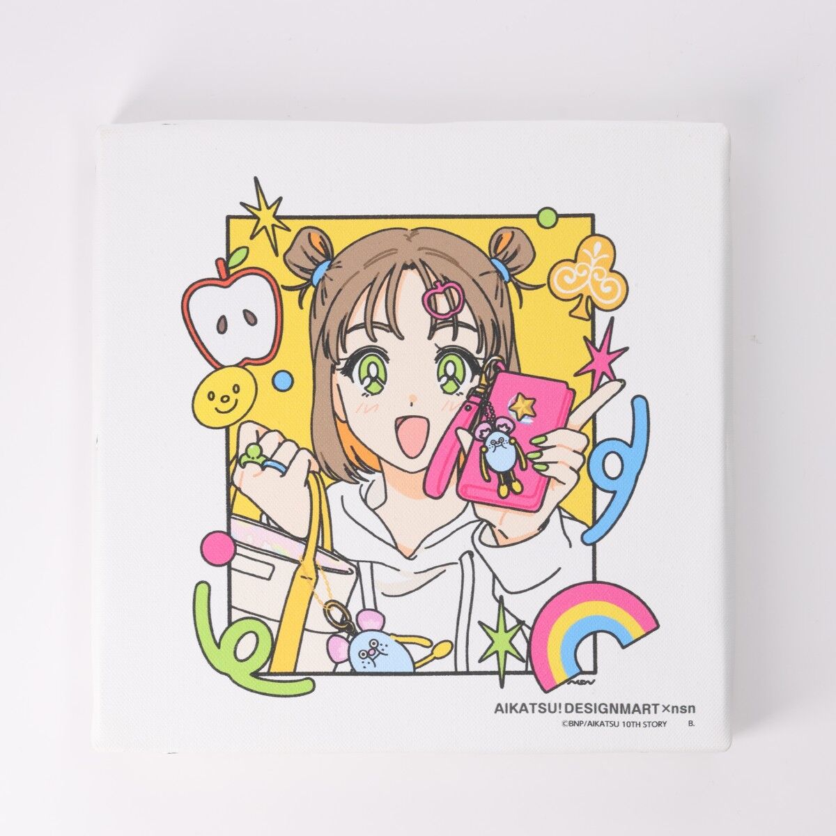 予約販売】 AIKATSU！DESIGNMART×nsn キャンバスボード | アイカツ