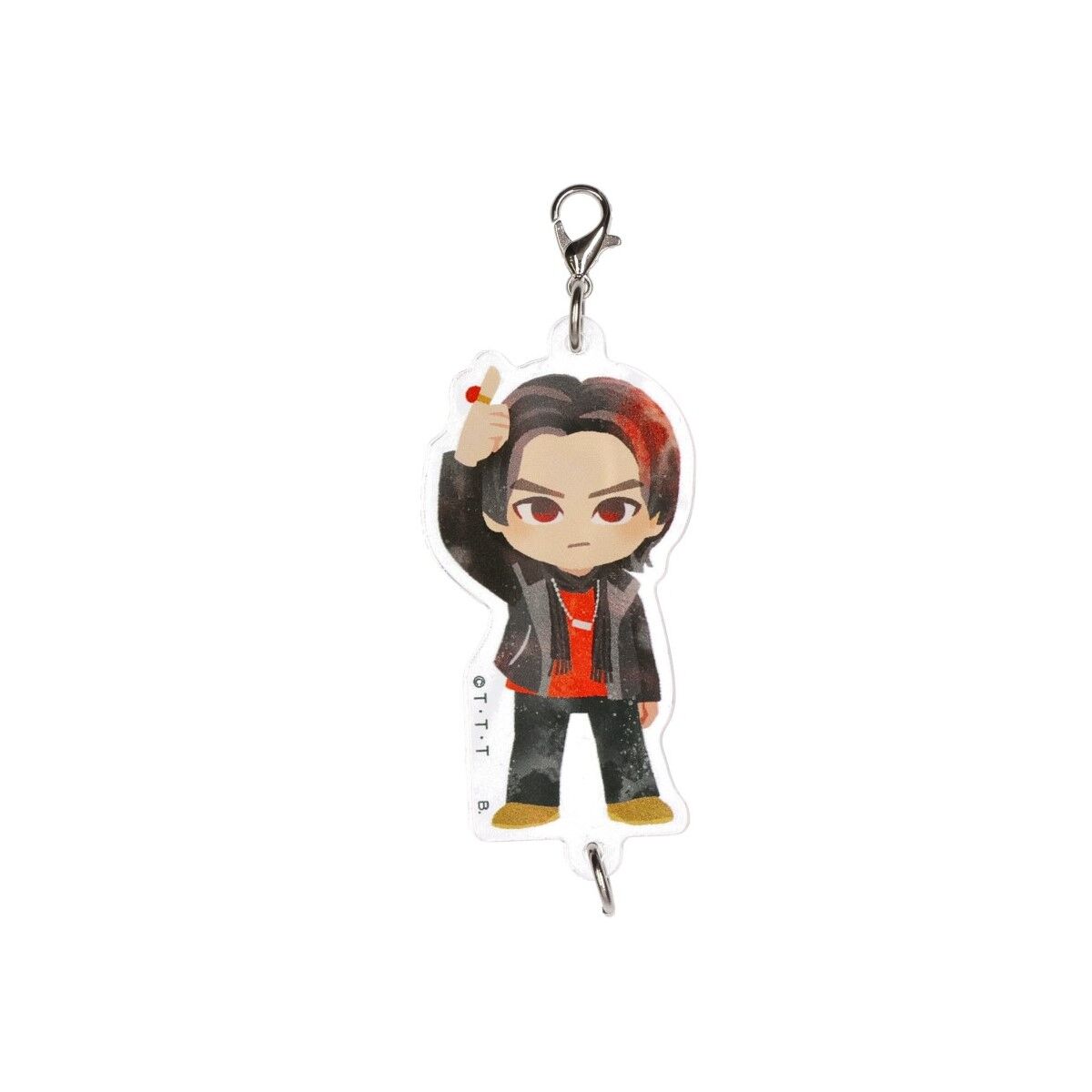 バラ売⇒ゴジュウジャー 缶バッジ アクリルチャーム アクリルスタンド ハピクロ！】ナンバーワン戦隊ゴジュウジャー デフォルメつながる