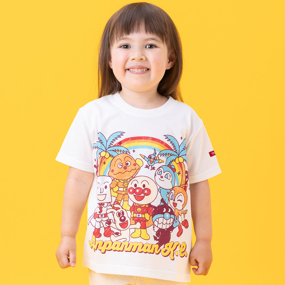 みんな集合プリント半袖Tシャツ | それいけ！アンパンマン