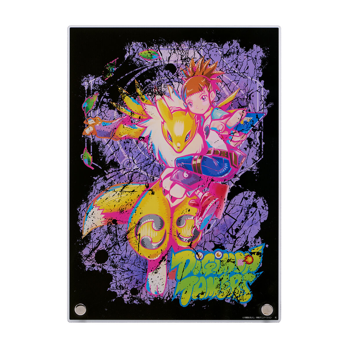 渡辺けんじ氏デザイン デジモンテイマーズ 25周年記念アクリルボード