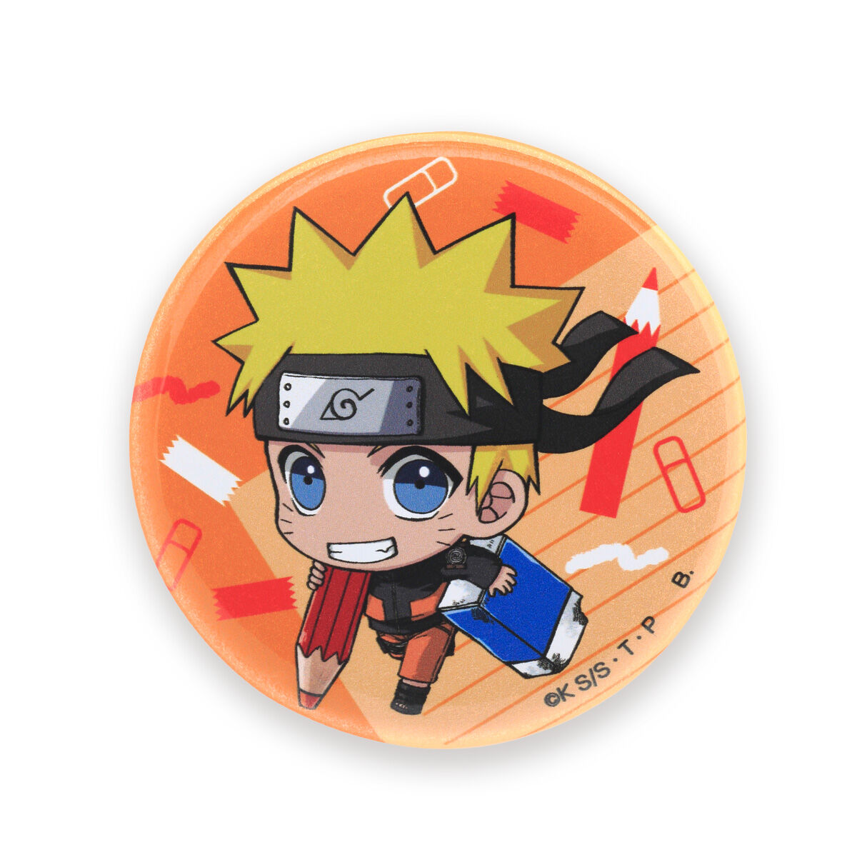 NARUTO デスクランドアドベンチャー 缶バッジ（全9種） | NARUTO