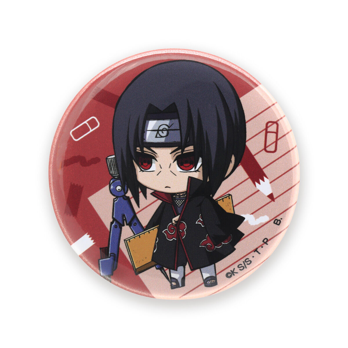 NARUTO デスクランドアドベンチャー 缶バッジ（全9種）【再販