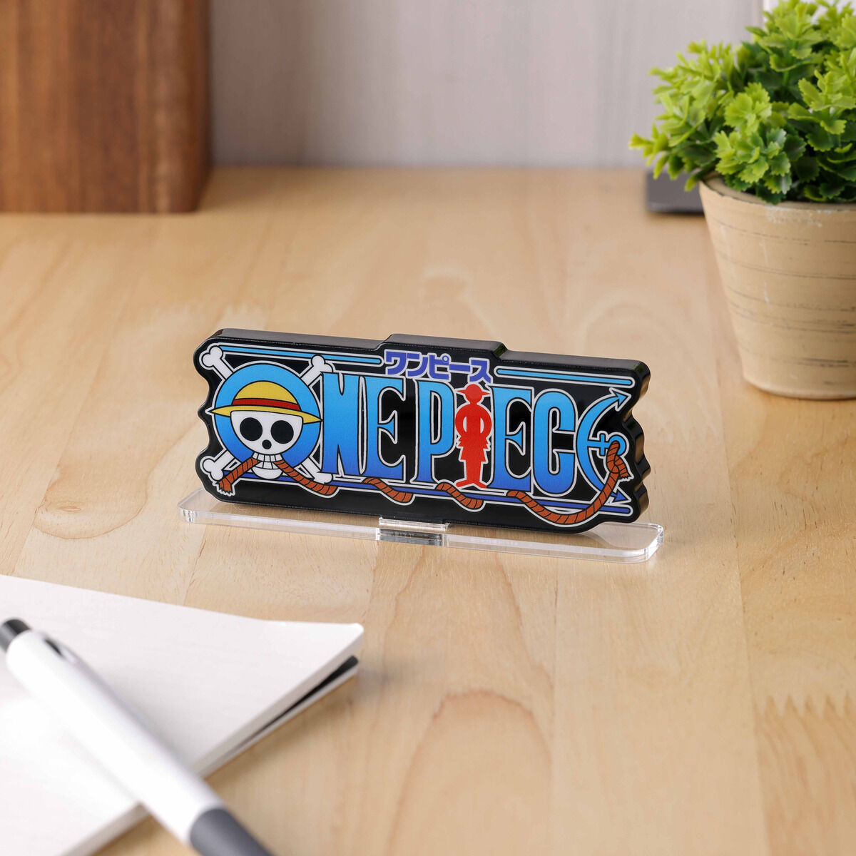 ワンピースone piece フィギュア　タイトルロゴ　アクリルロゴ　ルフィ アクリルロゴディスプレイEX ONE PIECE (全4種) | ONE PIECE