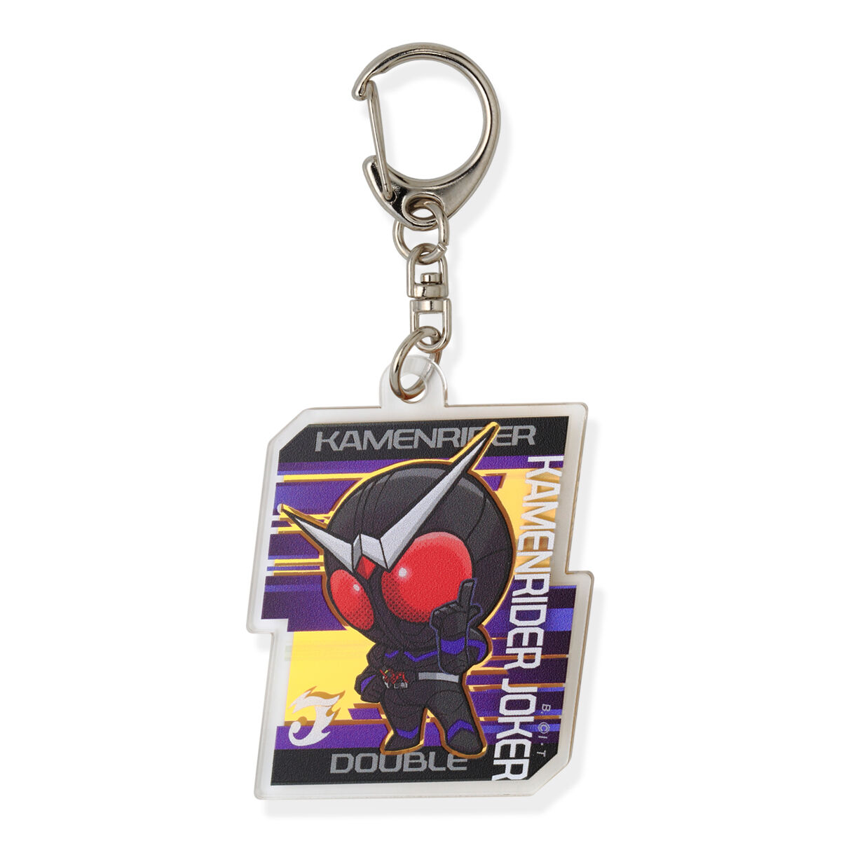 ハピクロ！】仮面ライダーW メタリックアクリルキーホルダー (全12種