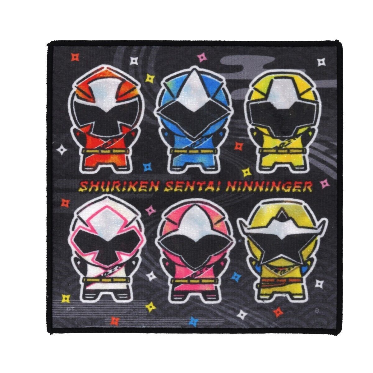 手裏剣戦隊ニンニンジャー デフォルメ ミニタオル | 手裏剣戦隊