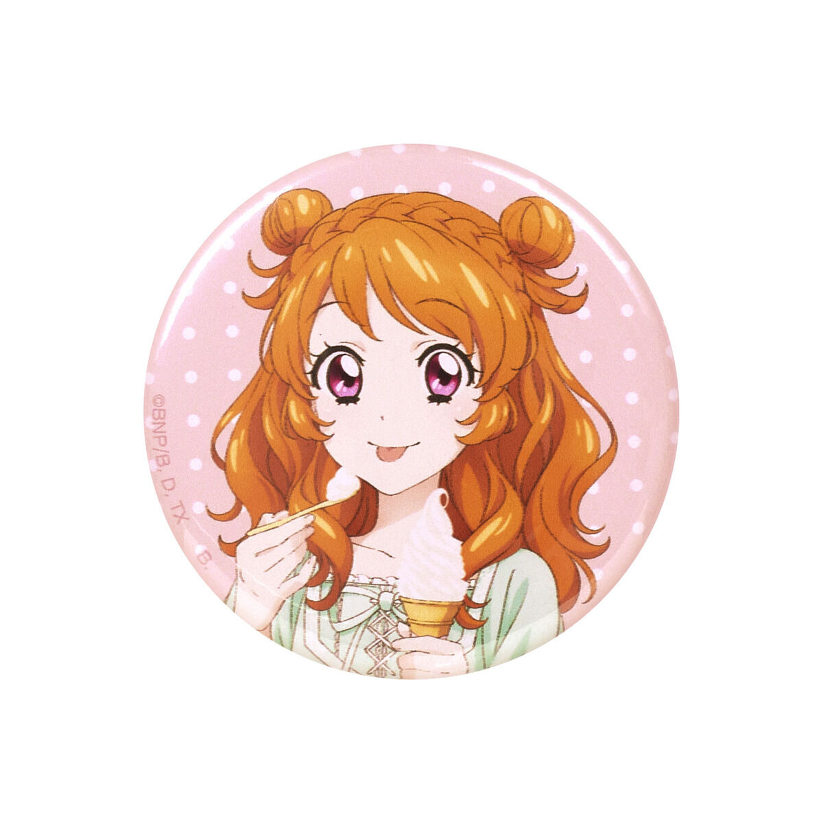 ハピクロ！】アイカツ！スタイル観光 in 北海道 描きおろし缶バッジ