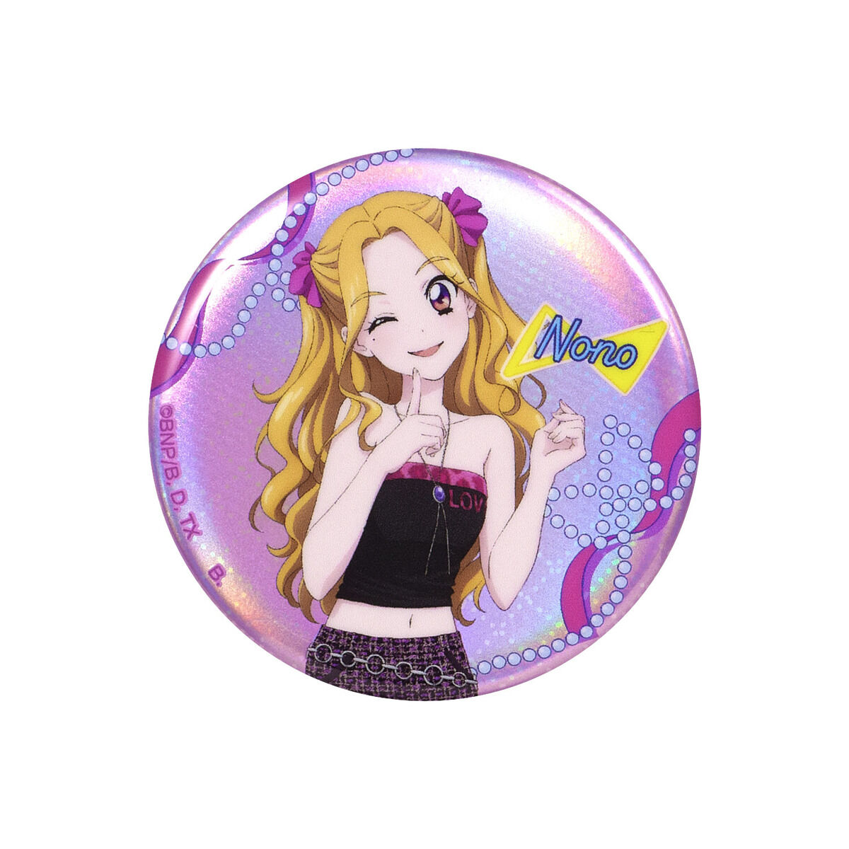 ハピクロ！】アイカツ！スタイル観光 in 北海道 描きおろし缶バッジ