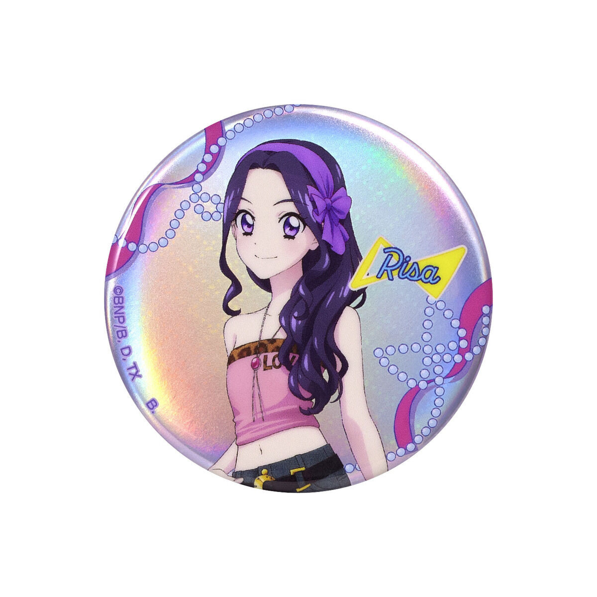 ハピクロ！】アイカツ！スタイル観光 in 北海道 描きおろし缶バッジ