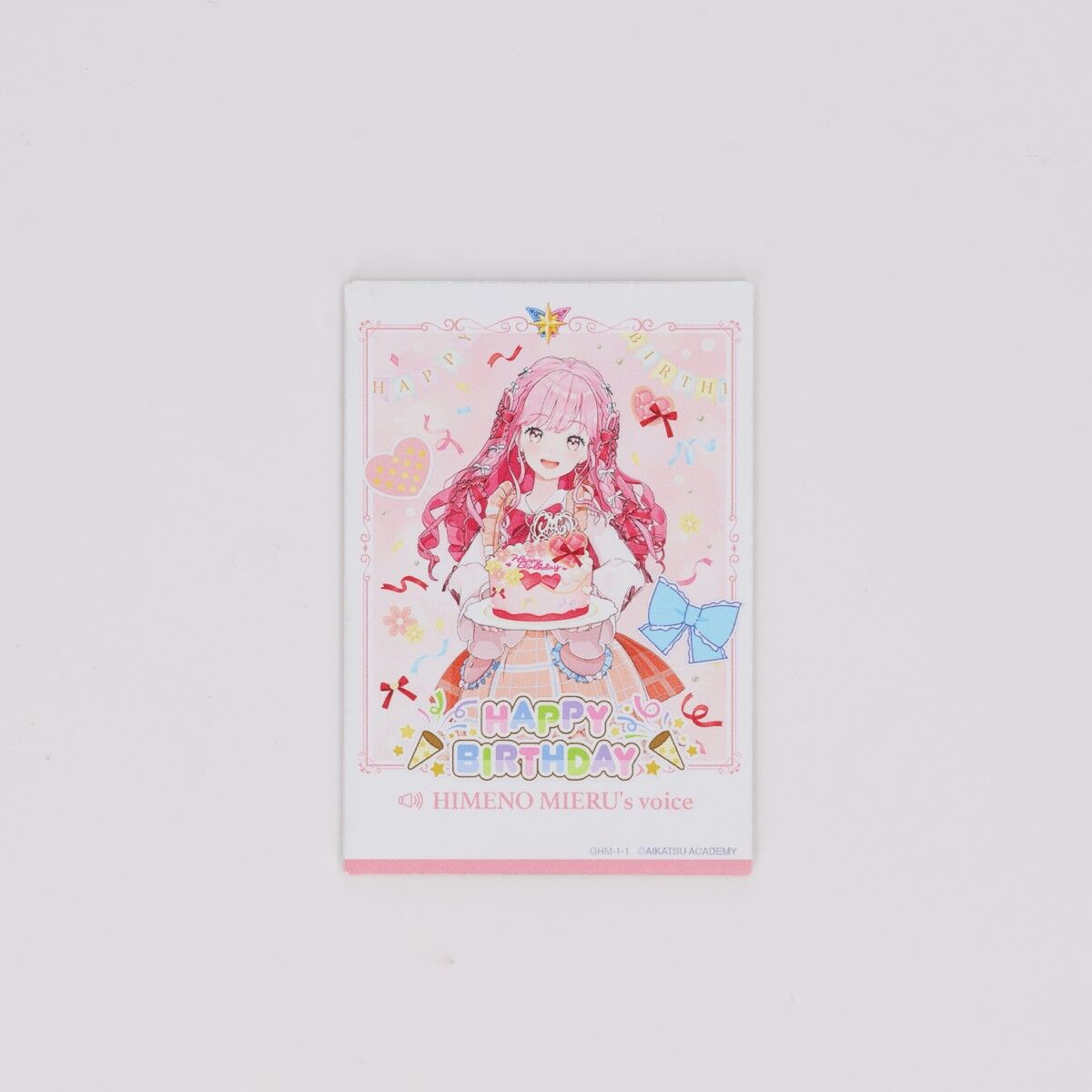 ハピクロ！】マグネット アイカツアカデミー!カード アイドル