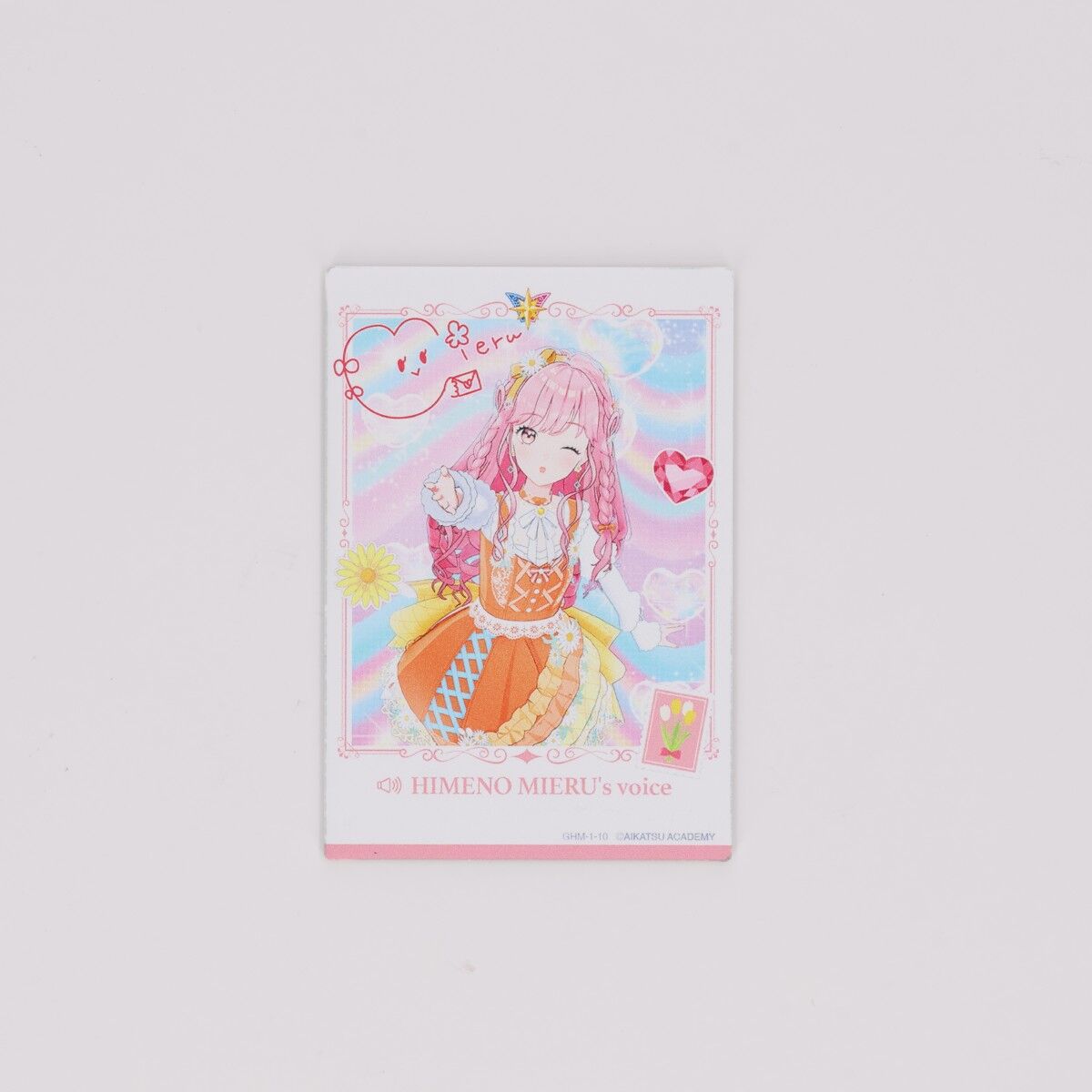 ハピクロ！】マグネット アイカツアカデミー!カード アイドル