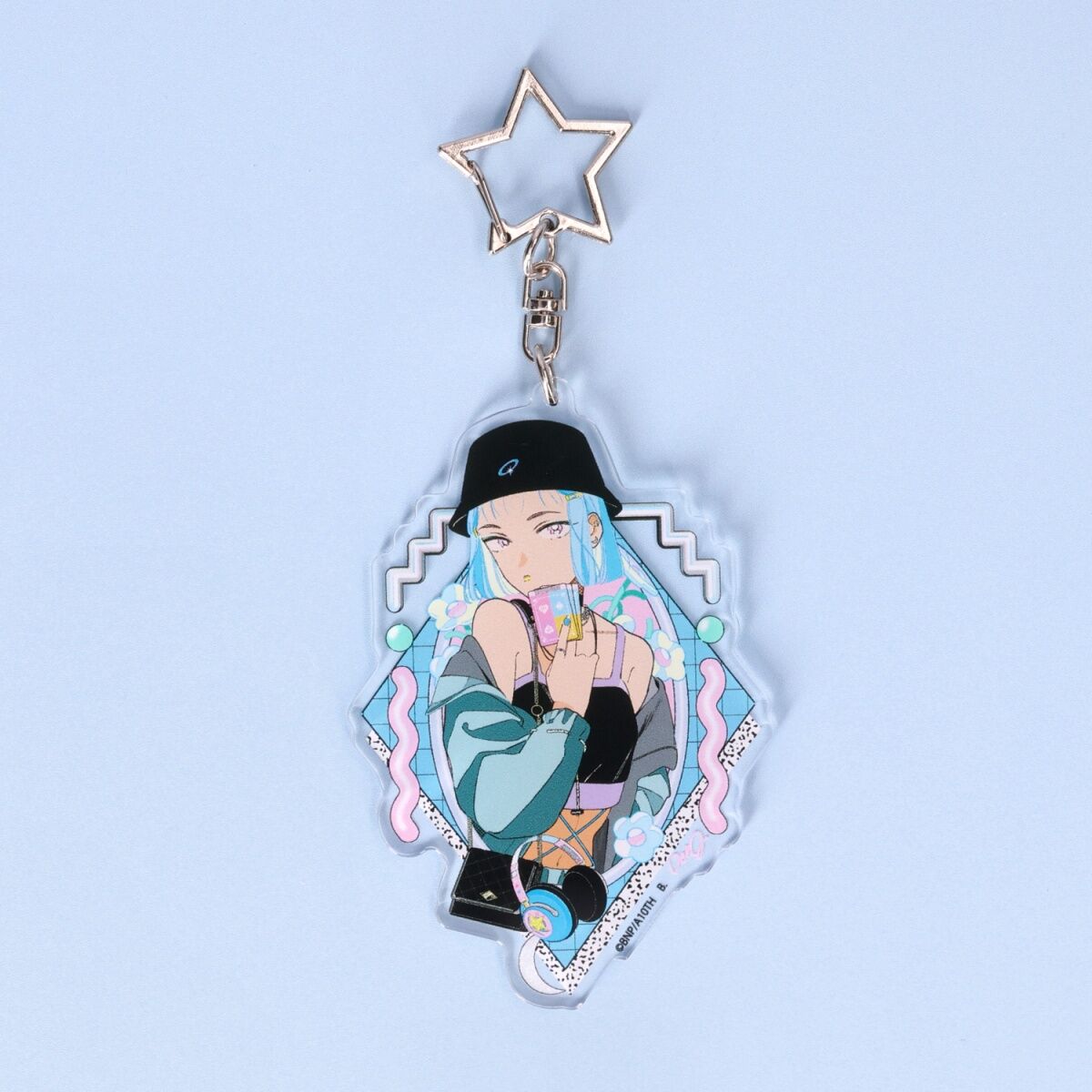 予約販売】AIKATSU！DESIGNMART×電Q アクリルキーホルダー | アイカツ