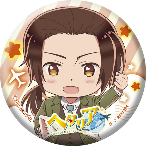 ヘタリア　中国限定　正規品　ホログラム　バッジ　セット　A ヘタリア 中国限定 ホログラム バッジ タイプB セットの通販 by