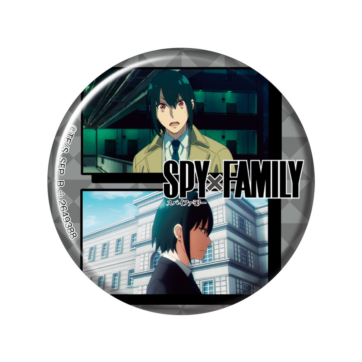 スパイファミリー ヨル ホログラム缶バッジ プライズ その2 SPY×FAMILY あそーとこれくしょん」第2弾が登場！ガシャポン描き