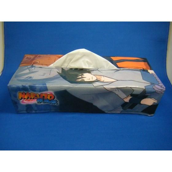 新品 廃盤 ナルト サスケ ティッシュケース カバー
