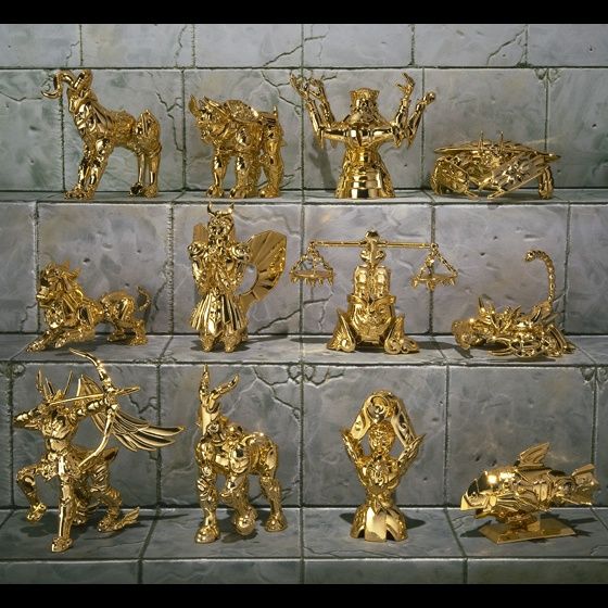 聖闘士聖衣神話APPENDIX 黄金聖衣オブジェセット | 聖闘士星矢シリーズ