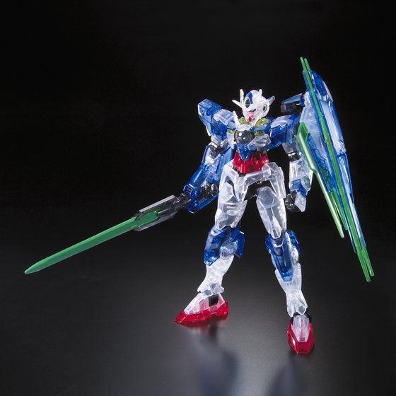 HG1/144 ガンダムサバーニャ\u0026劇場版ダブルオークアンタ クリアカラー