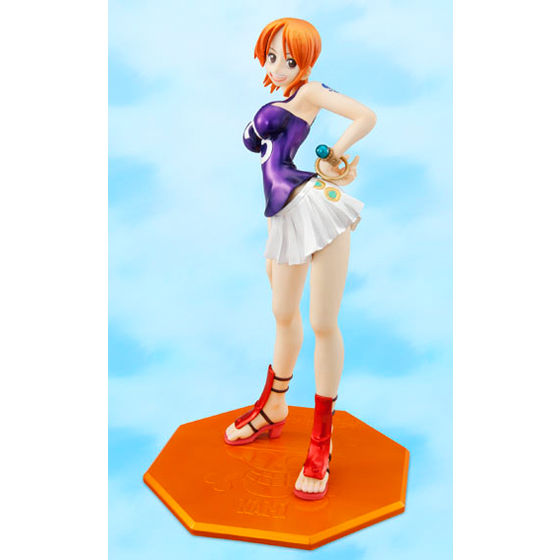 在庫安いワンピース P.O.P LIMITED EDITION NAMI ナミ Ver.BB_02 1/8スケール フィギュア 限定品 Portrait.Of.Pirates ONE PIECE ナミ