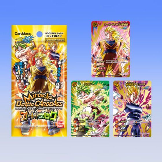 バンダイ公式サイト ミラクルバトルカードダス ドラゴンボール改 オールキラパック 商品情報