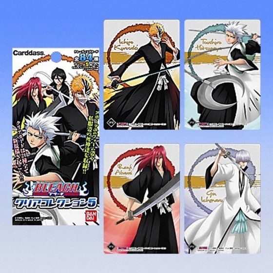 国内正規総代理店アイテム】 カードダス BLEACH クリアコレクション