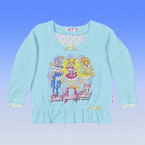 バンダイ公式サイト | フレッシュプリキュア！ 長袖Tシャツ(サックス