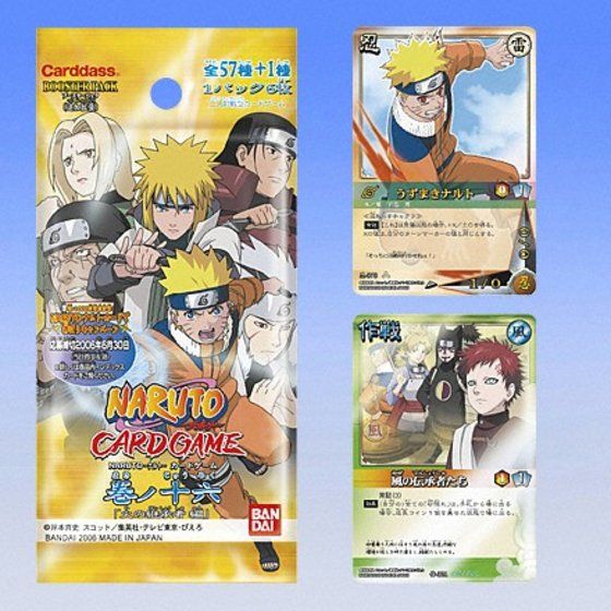 カードダスドットコム 公式サイト 商品情報 Naruto ナルト Card Game 巻ノ十六 ブースターパック 火の継承者 編