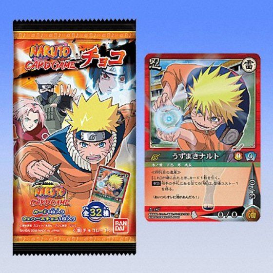 Naruto ナルト カードゲームチョコ 商品情報 バンダイ公式サイト