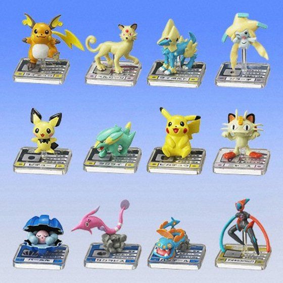 現状品 ポケットモンスターアドバンスジェネレーション フルカラーアドバンス13 全12種 ポケモン ニャース ジラーチ デオキシス