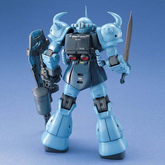 1/100 MG MS-07B-3 グフカスタム 塗装済完成品 - プラモデル