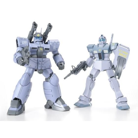 HGUC 1/144 ジム&ガンキャノン量産型（ホワイト・ディンゴ隊仕様）