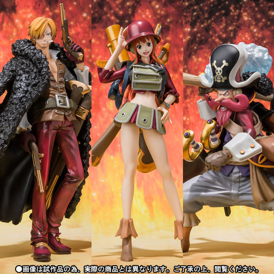 フィギュアーツzero One Piece Film Z 決戦服ver セット サンジ ナミ ウソップ ワンピース 趣味 コレクション バンダイナムコグループ公式通販サイト