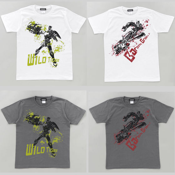 安い送料無料TIGER&BUNNY Tシャツ 　タイガー＆バニー 抱き枕