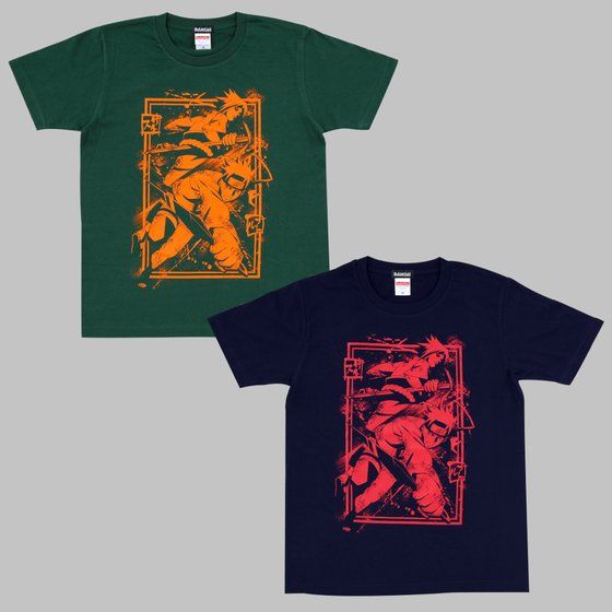Naruto ナルト 疾風伝 Tシャツ ナルト サスケ和風柄 Naruto ナルト ファッション アクセサリー プレミアムバンダイ公式通販