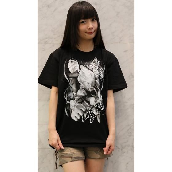 ソフビ付き】ウルトラマンギンガ モノトーンデザインTシャツ