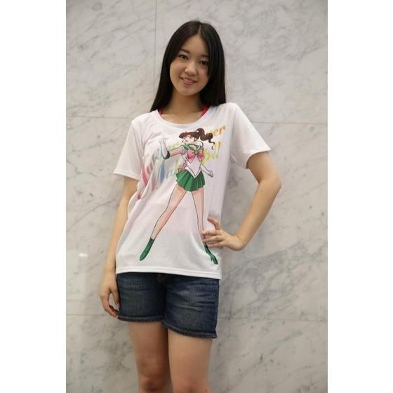 美少女戦士セーラームーン　Full color print　Tシャツ　セーラージュピター| プレミアムバンダイ