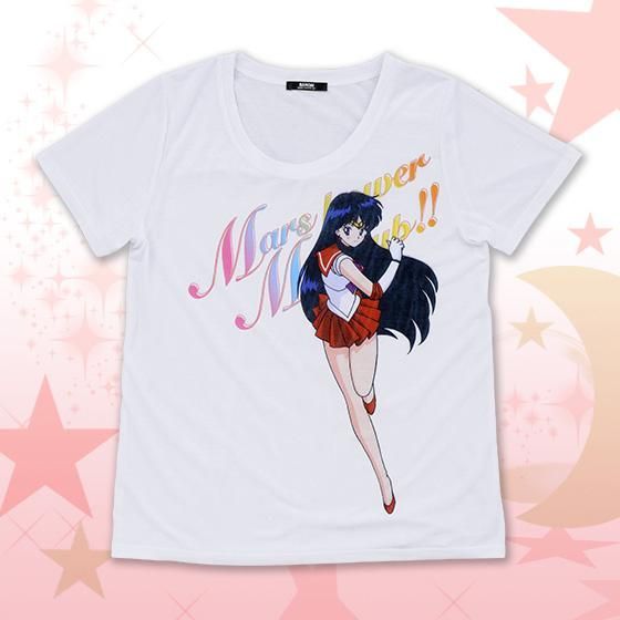 美少女戦士セーラームーン Full Color Print Tシャツ セーラーマーズ 美少女戦士セーラームーンシリーズ ファッション アクセサリー プレミアムバンダイ公式通販