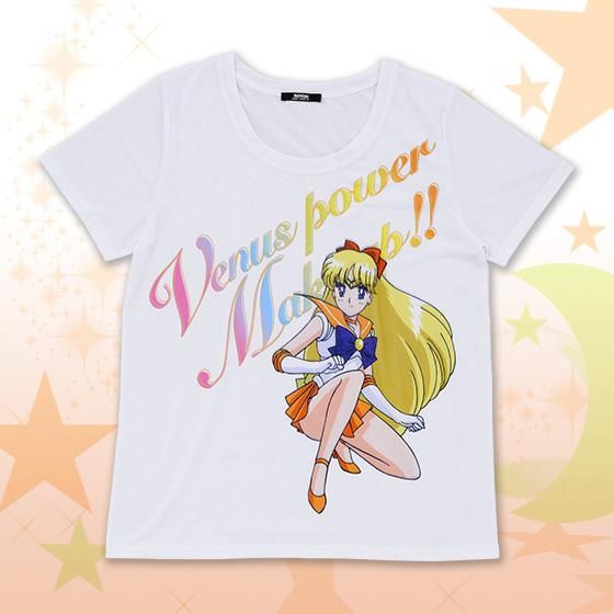 美少女戦士セーラームーン　Full color print　Tシャツ　セーラーヴィーナス