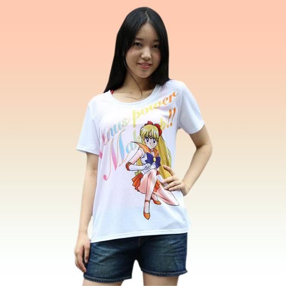 美少女戦士セーラームーン　Full color print　Tシャツ　セーラーヴィーナス