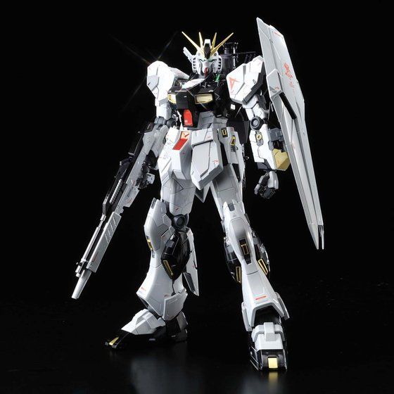 【最安値格安】プラモデル バンダイ 1/144 νガンダム[チタニウムフィニッシュ] RG 「機動戦士ガンダム 逆襲のシャア」 ガンダムベース限定 機動戦士ガンダム