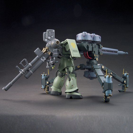 HG 1/144 量産型ザク+ビッグガン(ガンダムサンダーボルト版)│株式会社 