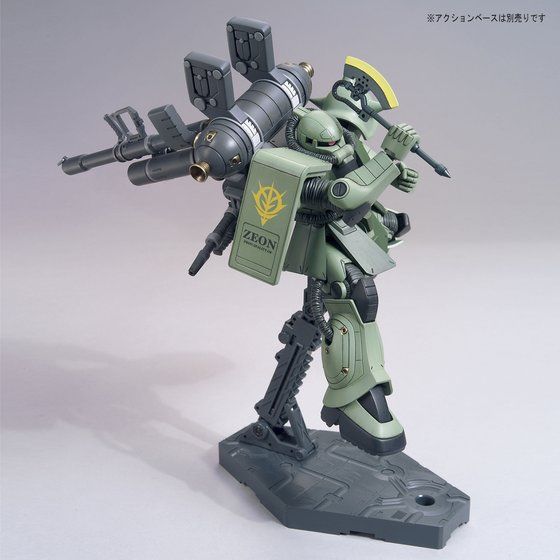 HG 1/144 量産型ザク（ガンダムサンダーボルト版）│株式会社BANDAI 