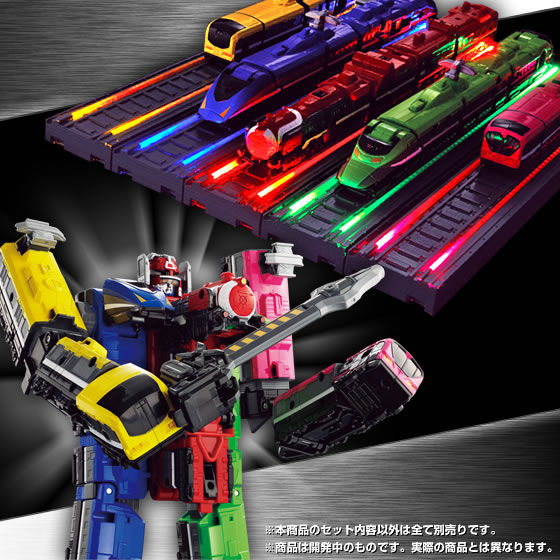 戦隊職人 Super Sentai Artisan 烈車戦隊トッキュウジャー 光の路線 レインボーラインセット 烈車戦隊トッキュウジャー 趣味 コレクション バンダイナムコグループ公式通販サイト