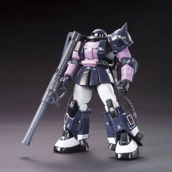 HGUC 1/144 MS-06R-1A 黒い三連星ザク - 商品情報│株式会社BANDAI